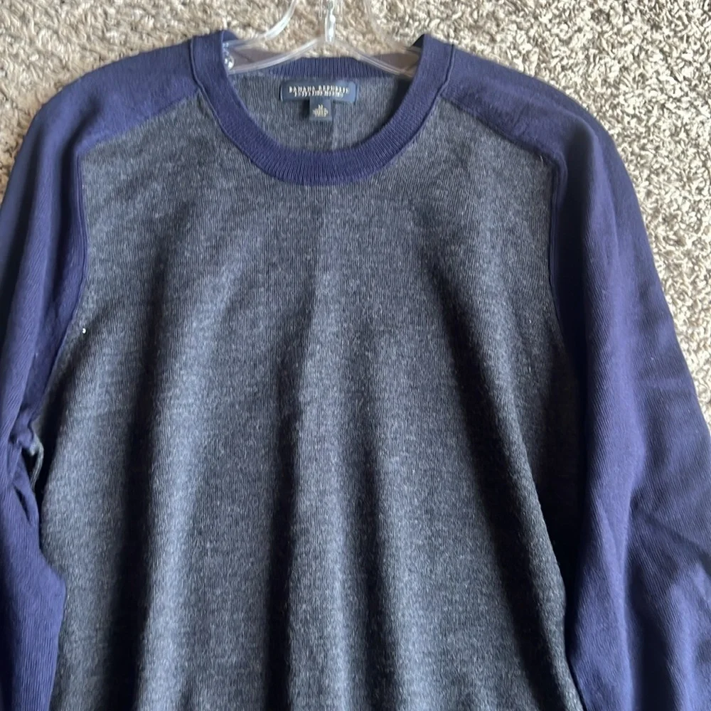 Banana Republic Extra Crew Neck‎ Fine Marino Wool Pullover Sweater Size M